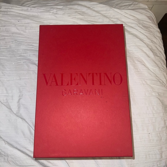 Valentino Garavani Espadrille Double rock stud grainy calf skin wedge - Picture 2 of 7